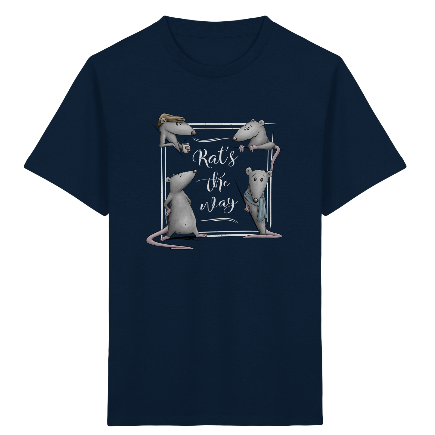 Rat’s The Way Kaffeehaus Ratten - Kids Organic Shirt