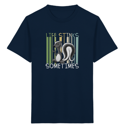 Life Stinks Sometimes Stinktier Weisheit - Kids Organic Shirt