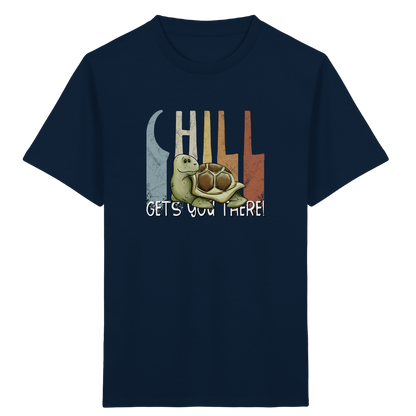 Gechillt gemütliche Schildkröte - Kids Organic Shirt