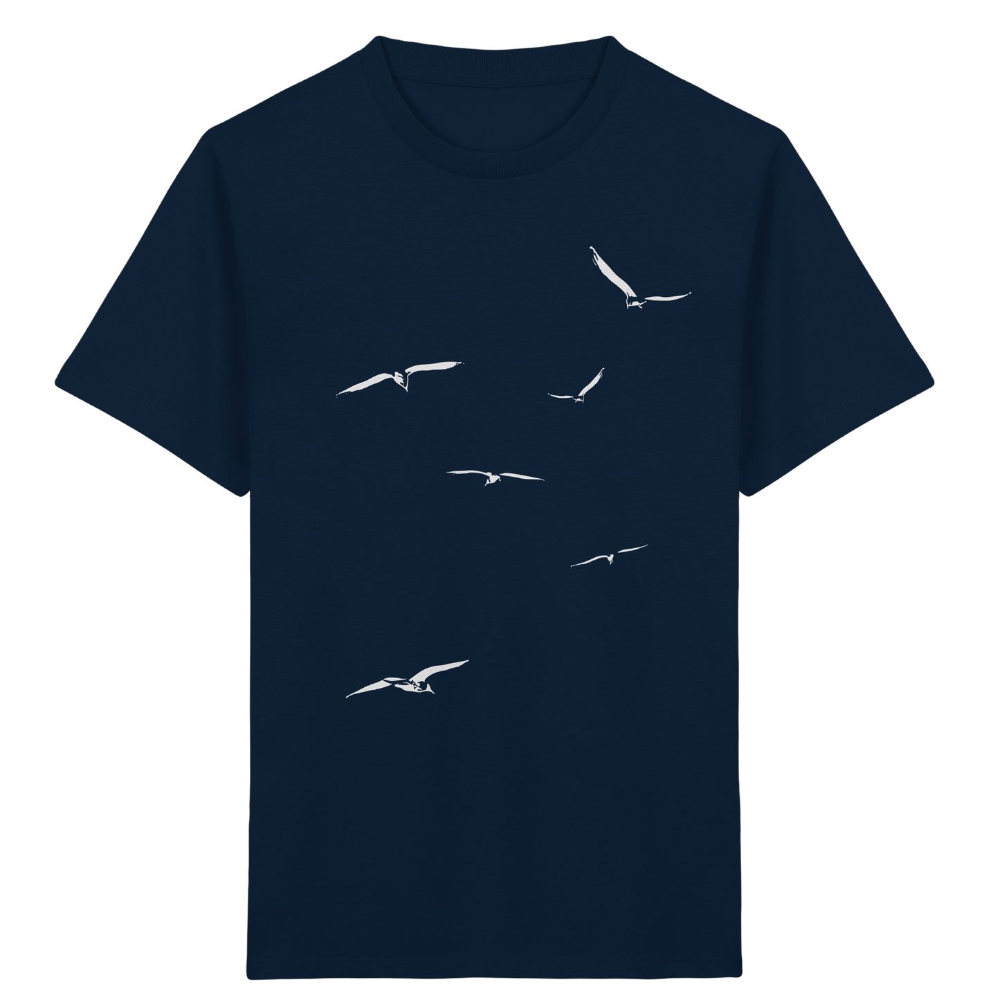 Vogelschwarm – Traum vom Fliegen - Kids Organic Shirt