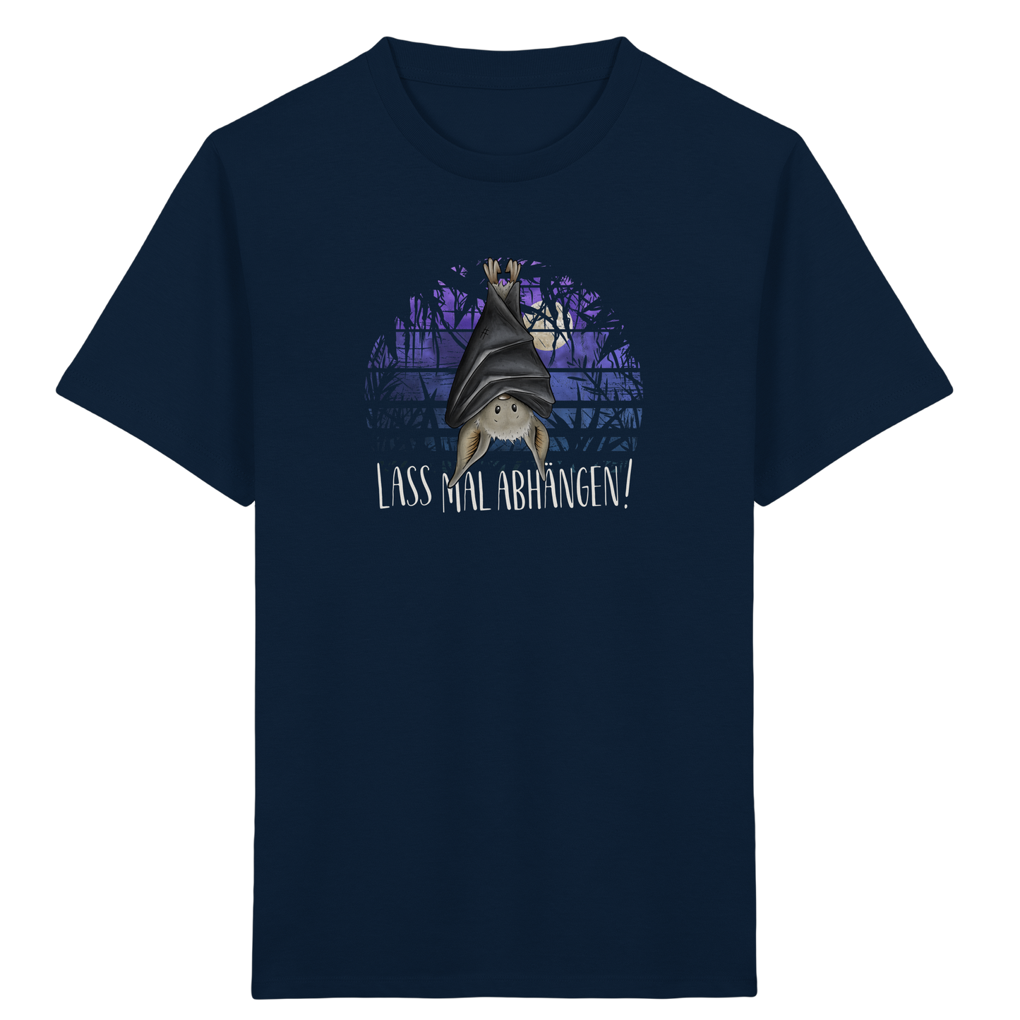 Lass mal abhängen Fledermaus - Kids Organic Shirt