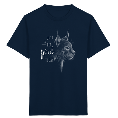 Just A Bit Feral Today! Wildkatze - Kids Organic Shirt