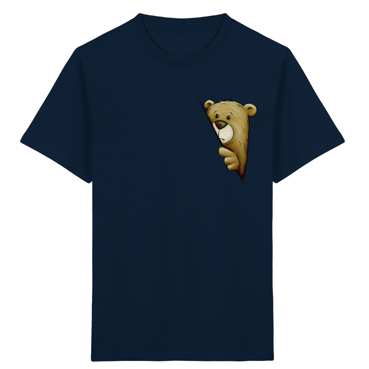 Funky Bär Illustration - Kids Organic Shirt