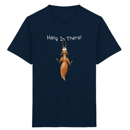 Hang In There | Lässiges Eichhörnchen - Kids Organic Shirt