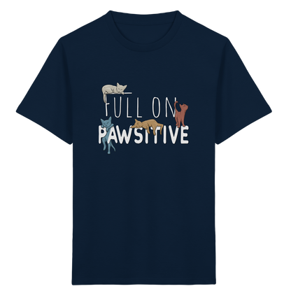 Full On Pawsitive! Gechillte Katzen - Kids Organic Shirt