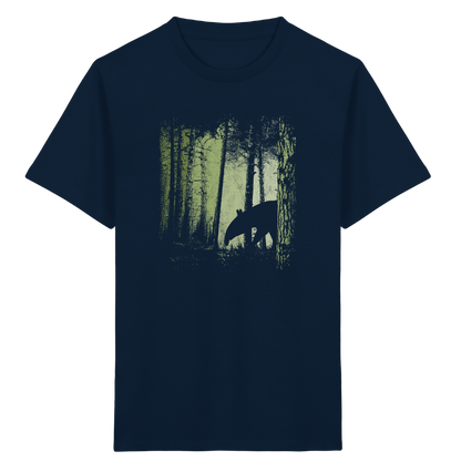 Lässiger Tapir im Zwielicht Wald - Kids Organic Shirt