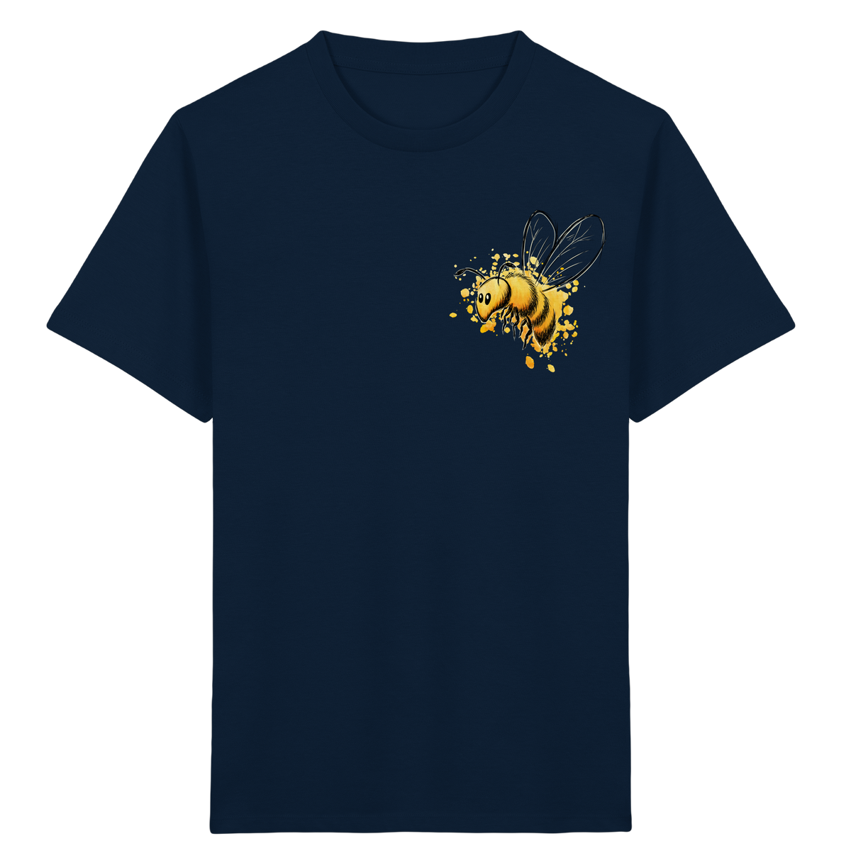 Lässige kleine Honig-Biene - Kids Organic Shirt