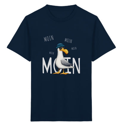 Moin Moin Lässige Hipster Möwe  - Kids Organic Shirt