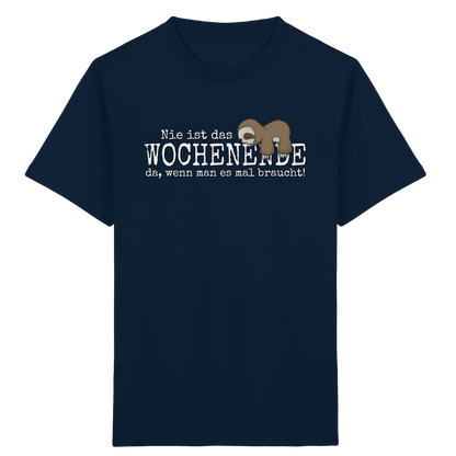 Kawaii Faultier Wochenende - Kids Organic Shirt