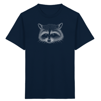 Waschbär Illustration Kritzelkunst - Kids Organic Shirt