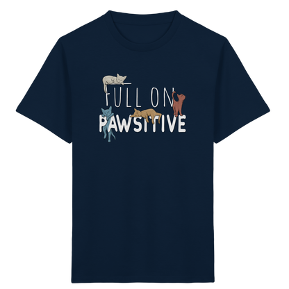 Full On Pawsitive! Gechillte Katzen - Kids Organic Shirt
