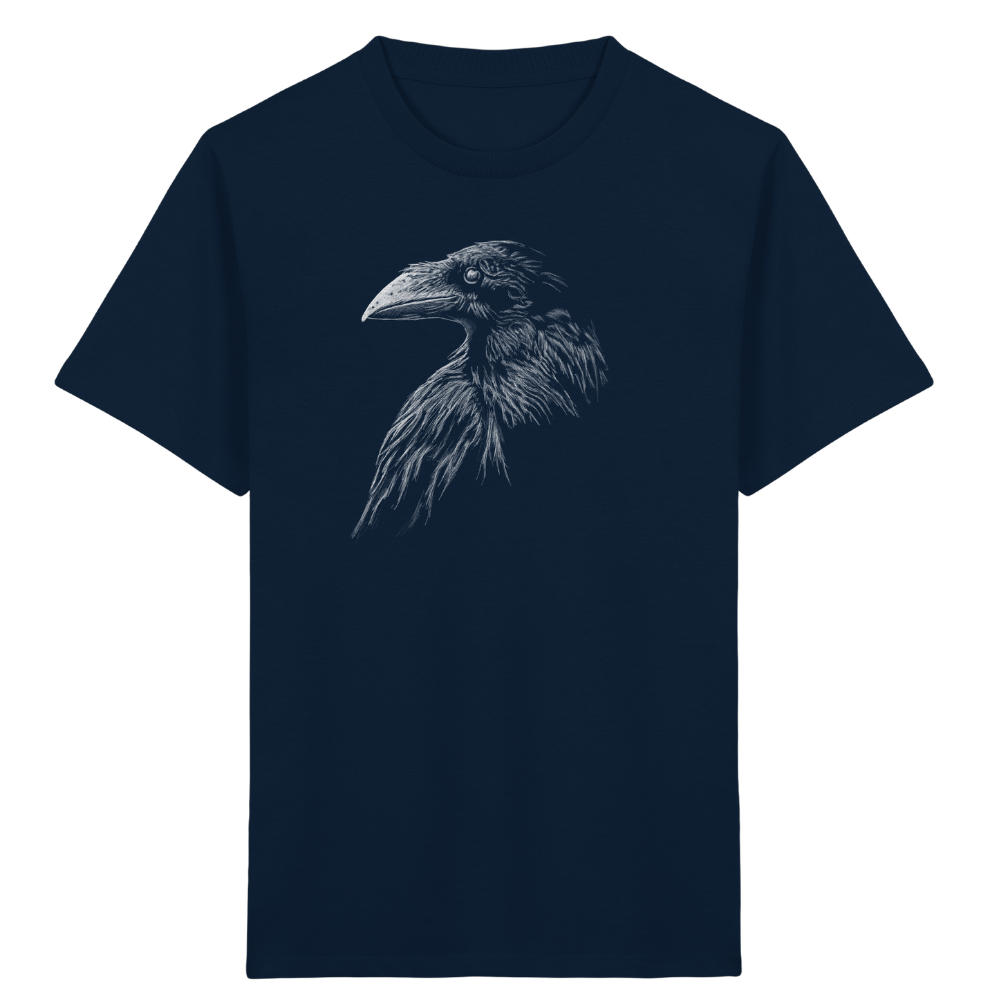 Kritzelkunst Rabe Krähe - Kids Organic Shirt