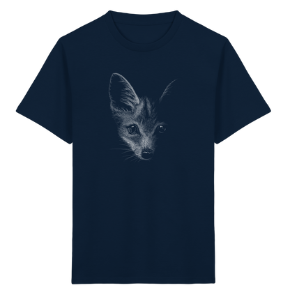 Fuchs Kritzelkunst Illustration - Kids Organic Shirt