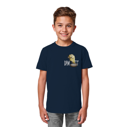 Dam It Verdammt Lustiger Biber - Kids Organic Shirt