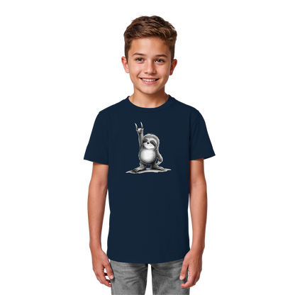 Rock On Party Faultier - Kids Organic Shirt
