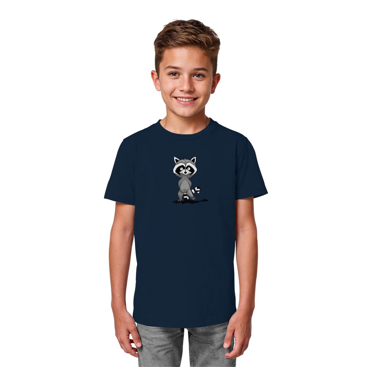 Frecher kleiner Waschbär - Kids Organic Shirt