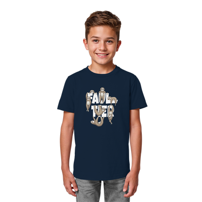 Viele gechillte Faultiere - Kids Organic Shirt