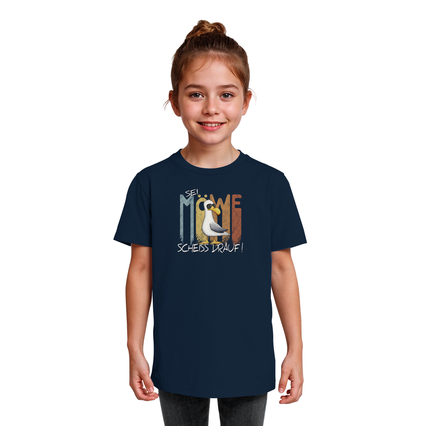 Sei Möwe Scheiß Drauf  - Kids Organic Shirt