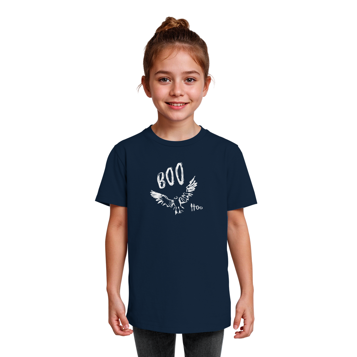Boo Hoo! Fliegende Eule  - Kids Organic Shirt