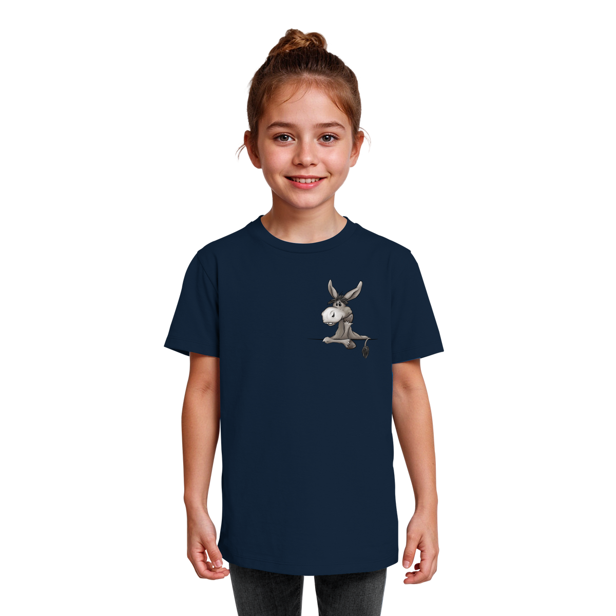 Lustiger lässiger Esel - Kids Organic Shirt