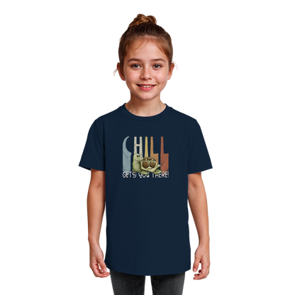Gechillt gemütliche Schildkröte - Kids Organic Shirt