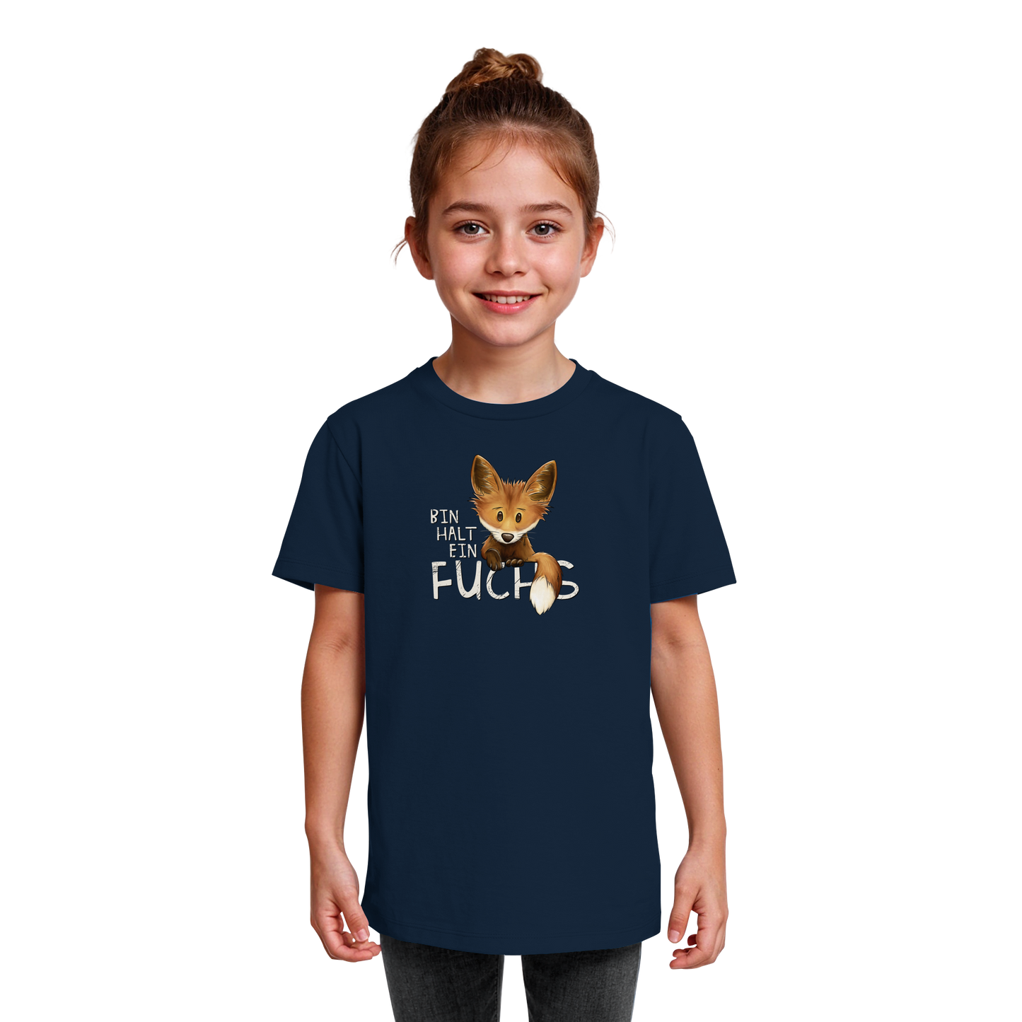 Bin halt ein Fuchs - Kids Organic Shirt