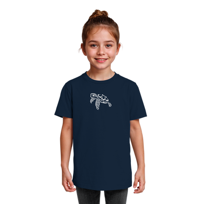 schwimmende Meeres-Schildkröte - Kids Organic Shirt