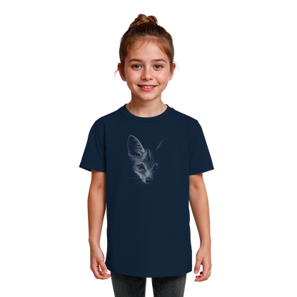 Fuchs Kritzelkunst Illustration - Kids Organic Shirt