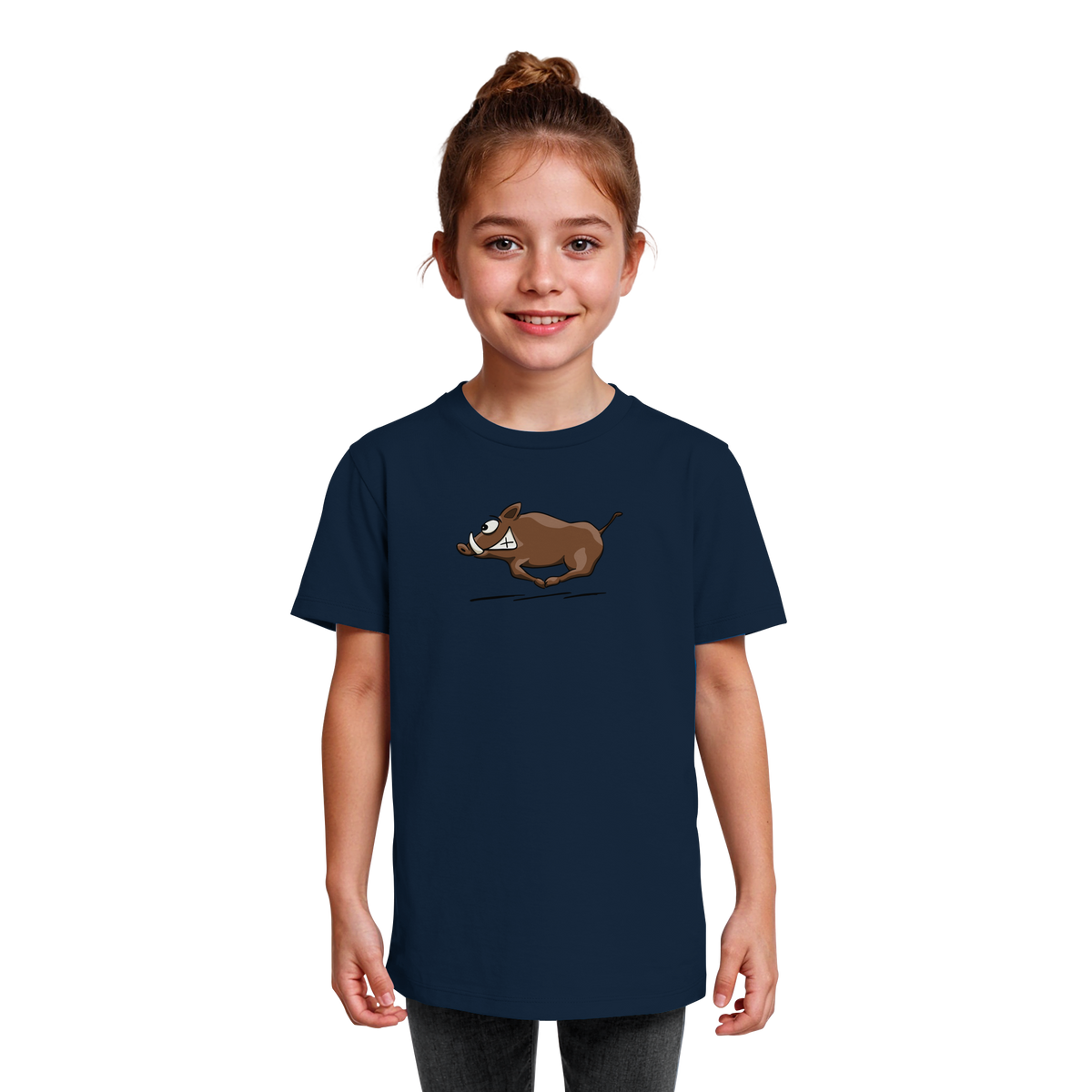 sauwildes Wildschwein | Wildsau  - Kids Organic Shirt