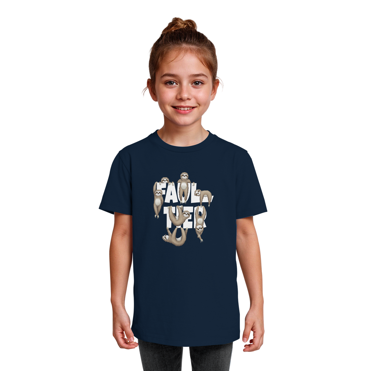 Viele gechillte Faultiere - Kids Organic Shirt