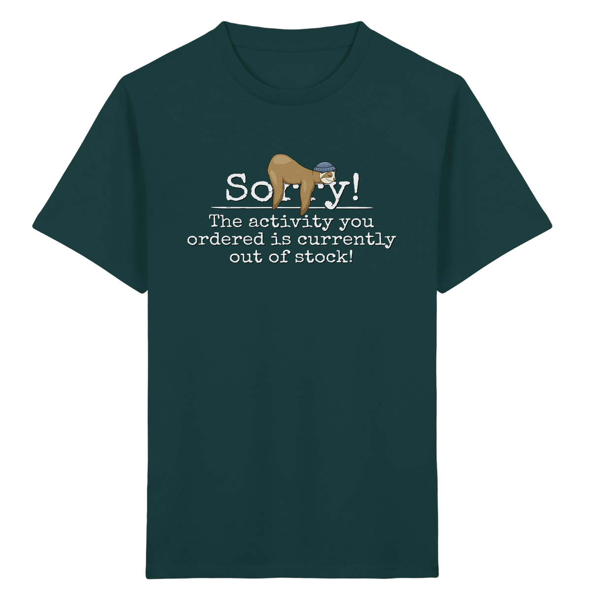 No-Activity Faultier - Kids Organic Shirt