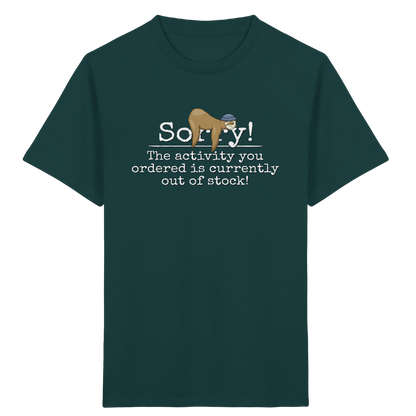 No-Activity Faultier - Kids Organic Shirt