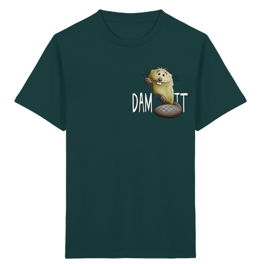 Dam It Verdammt Lustiger Biber - Kids Organic Shirt