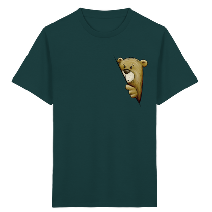 Funky Bär Illustration - Kids Organic Shirt