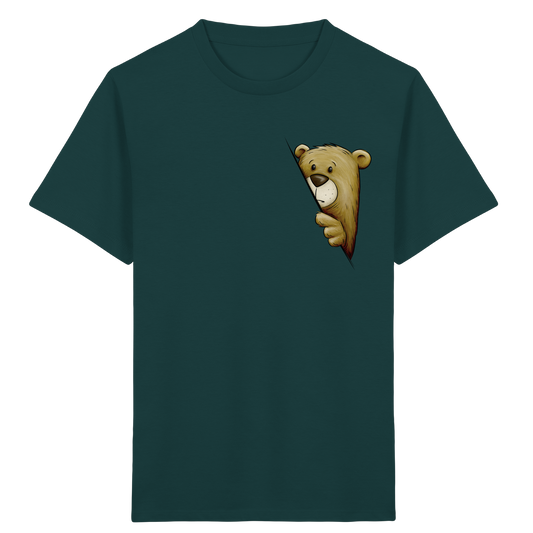Funky Bär Illustration - Kids Organic Shirt