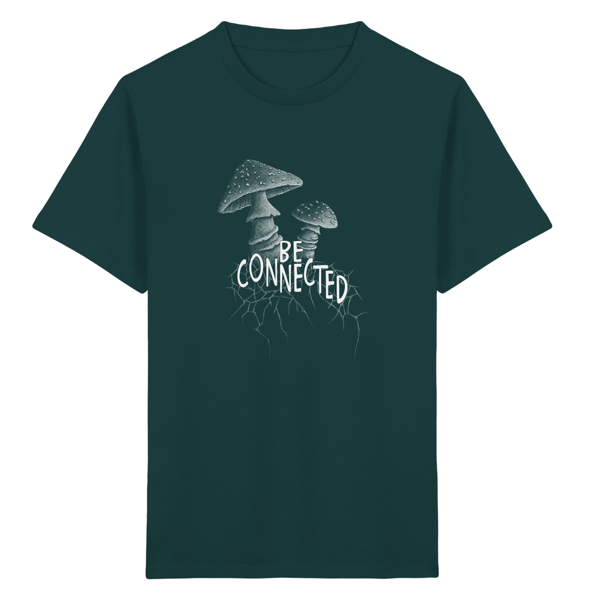 Be Connected Panther-Pilz - Kids Organic Shirt