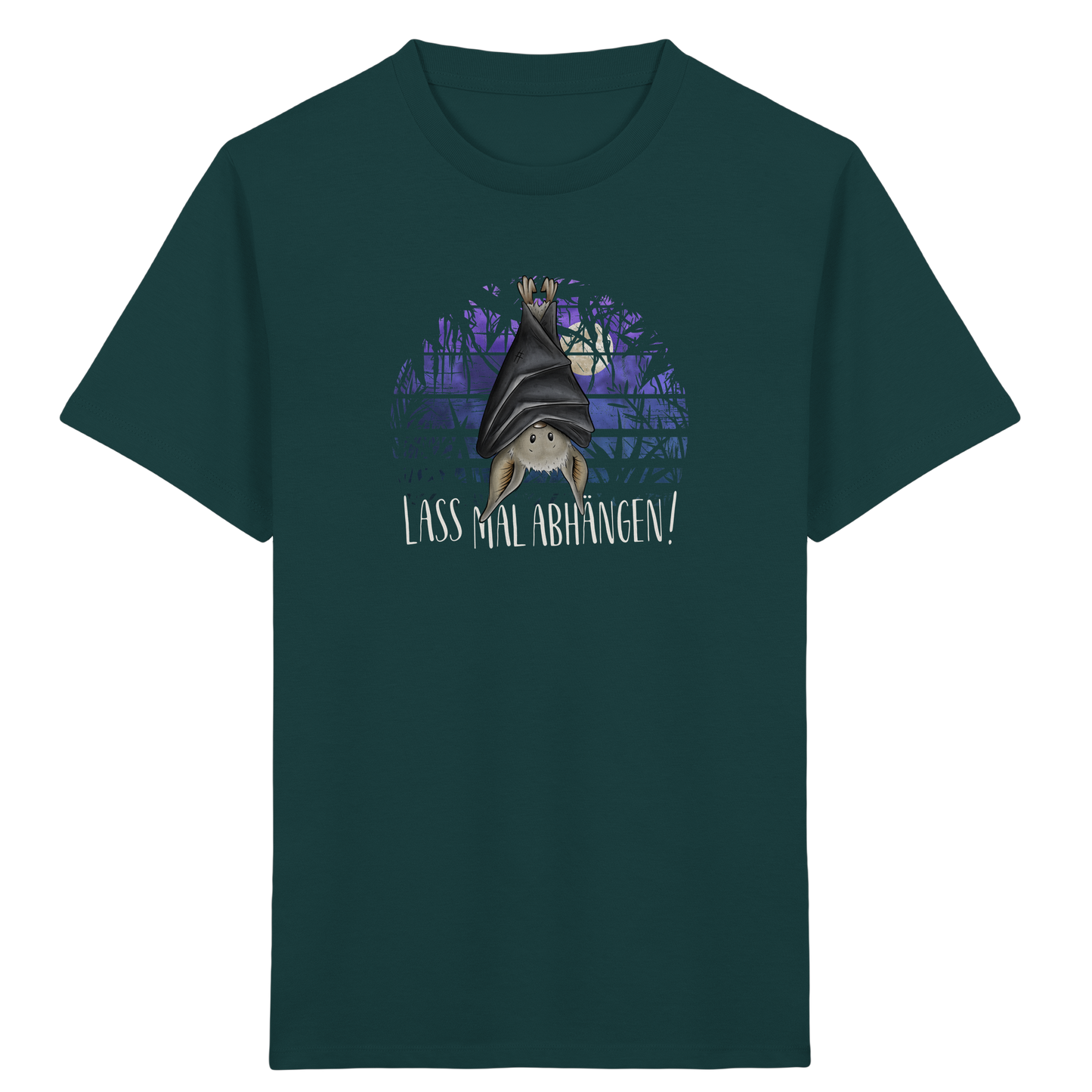 Lass mal abhängen Fledermaus - Kids Organic Shirt