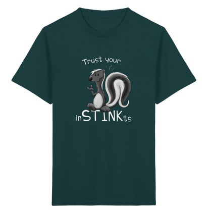 Trust Your inSTINKts Stinktier Humor - Kids Organic Shirt