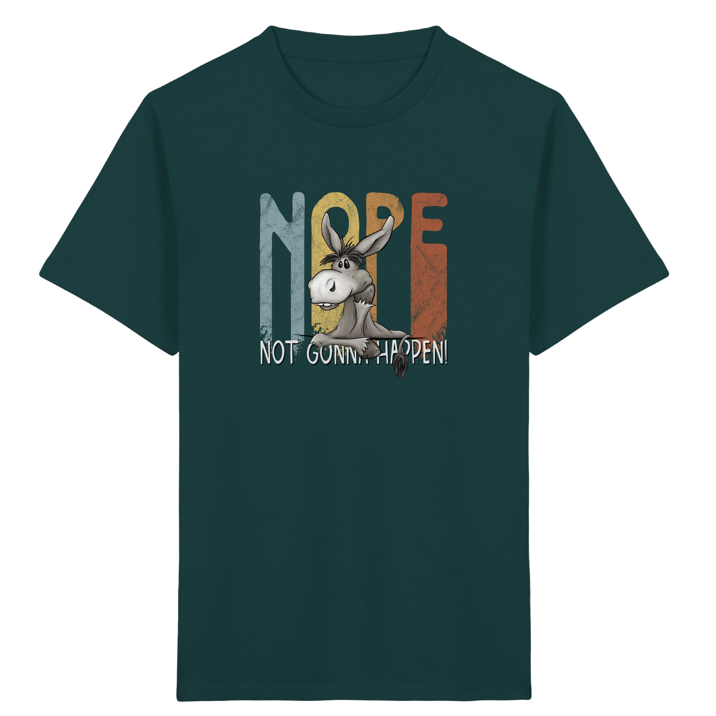 Nope | bockiger Esel - Kids Organic Shirt
