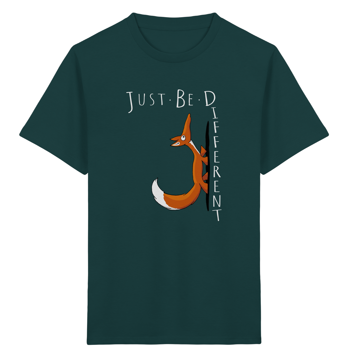 Just Be Different | Sei Anders, kleiner Fuchs - Kids Organic Shirt