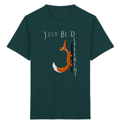 Just Be Different | Sei Anders, kleiner Fuchs - Kids Organic Shirt