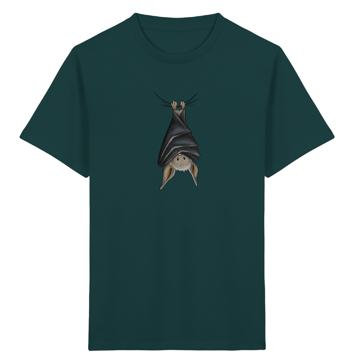 Lustig chillende Fledermaus - Kids Organic Shirt