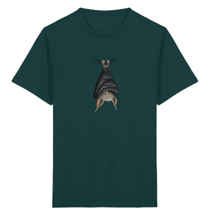 Lustig chillende Fledermaus - Kids Organic Shirt