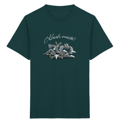 Kraah-masté! Yoga Raben Krähen - Kids Organic Shirt