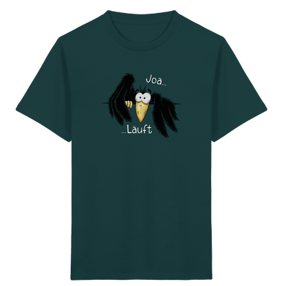 Joa Läuft Krähe gechillter Rabe - Kids Organic Shirt