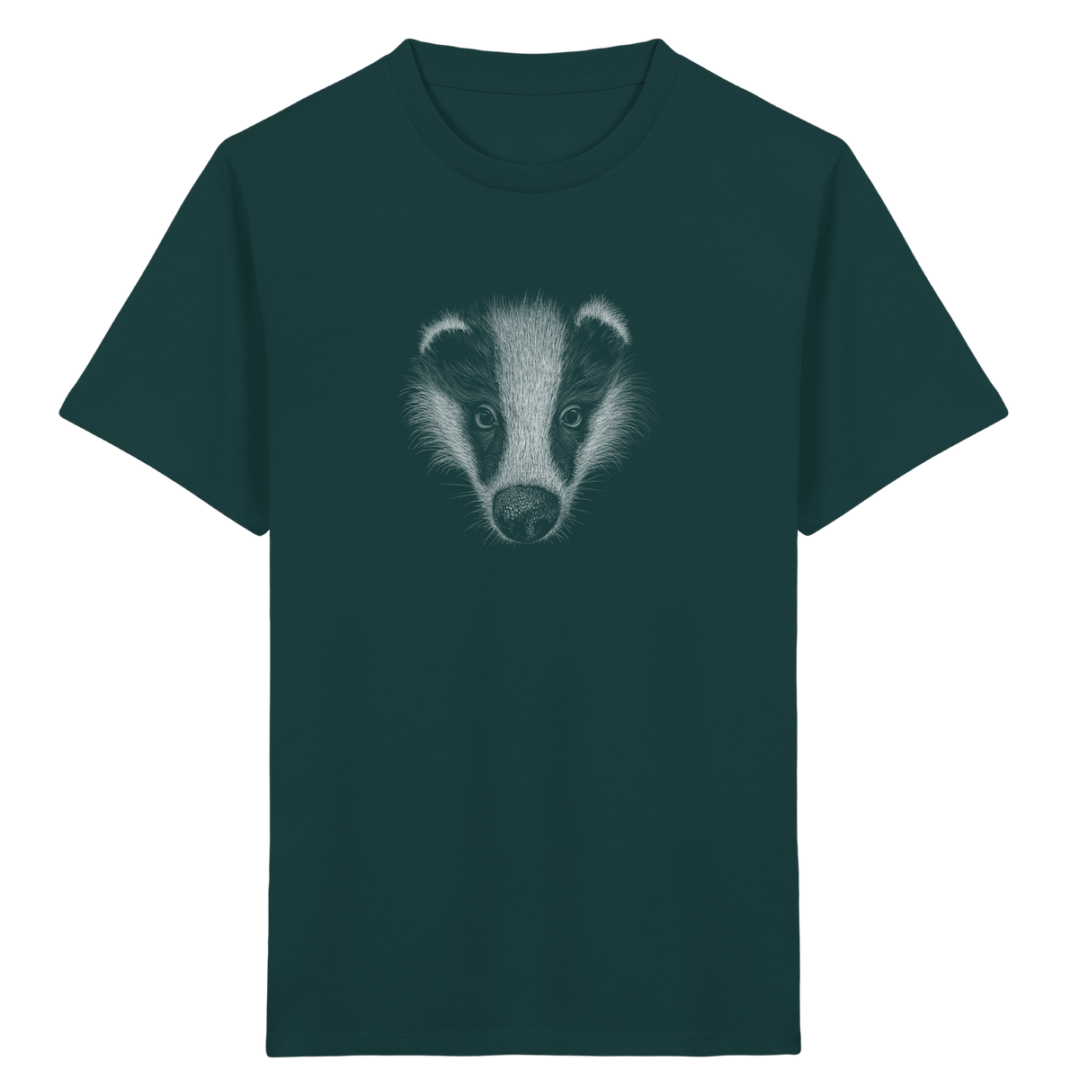 Kritzel-Kunst Dachs Illustration - Kids Organic Shirt