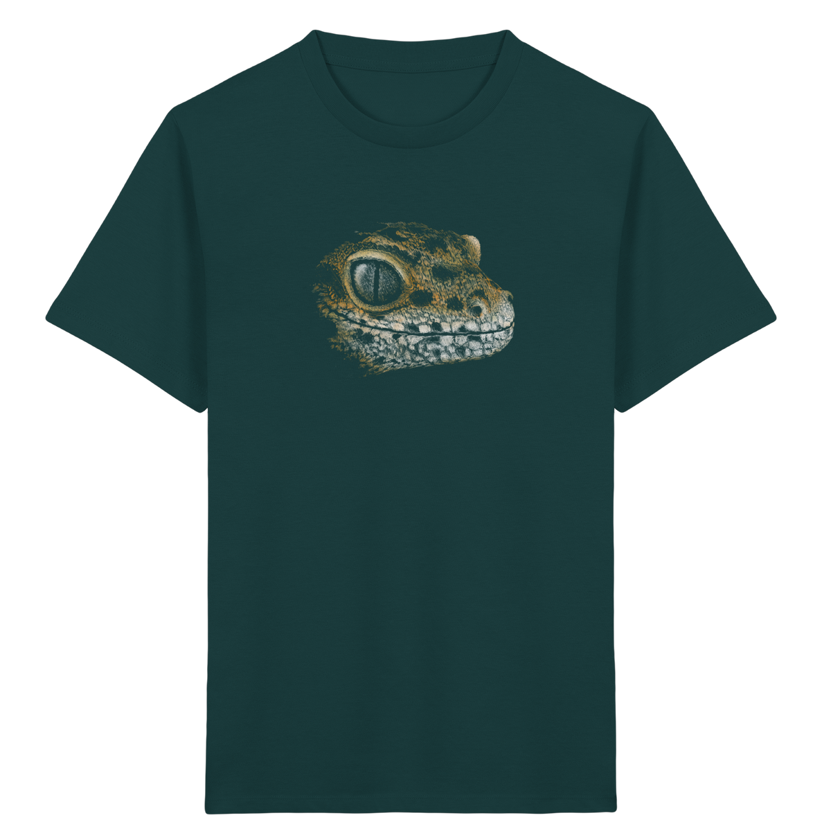 Leopard Gecko Skizze Kritzelkunst - Kids Organic Shirt