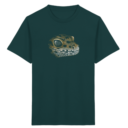 Leopard Gecko Skizze Kritzelkunst - Kids Organic Shirt