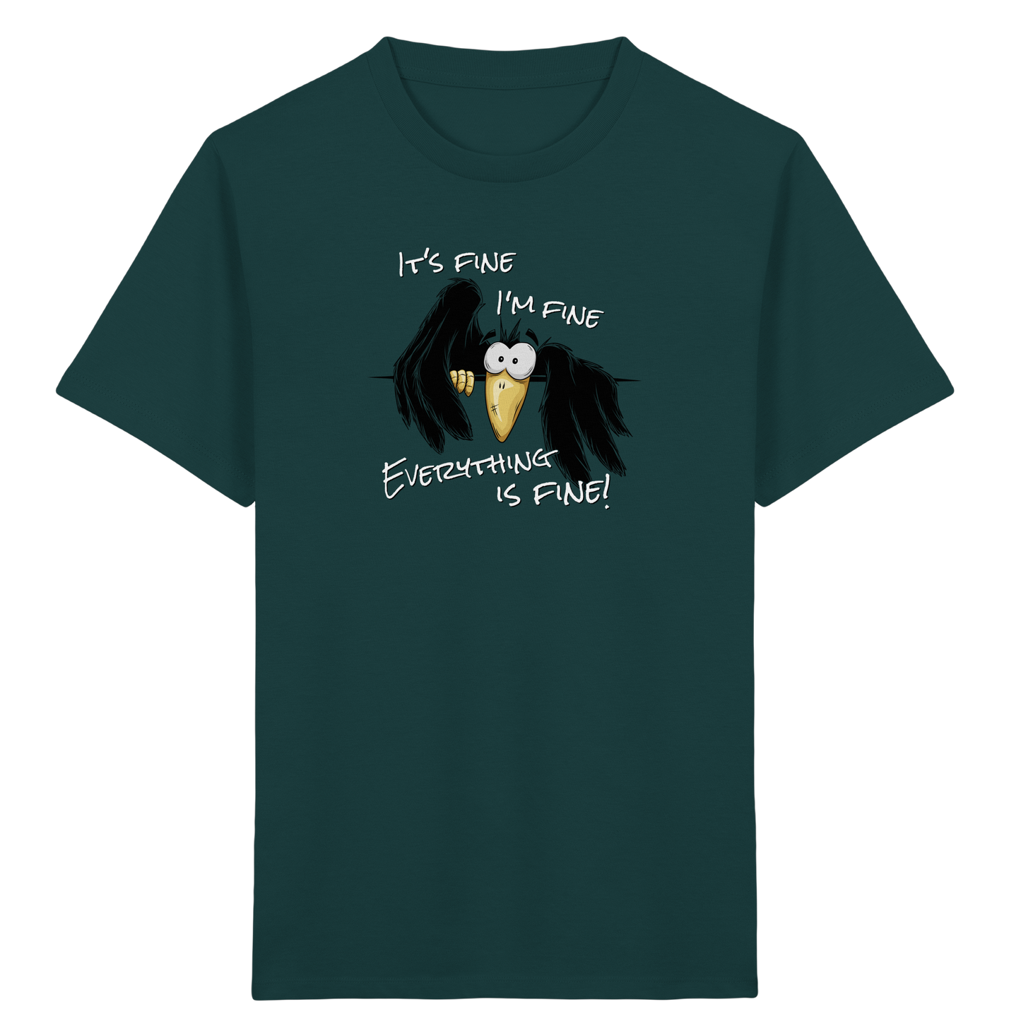 I’m Fine Rabe | Alles Gut Krähe - Kids Organic Shirt