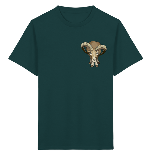 Bockiges Mufflon Widder Schafbock - Kids Organic Shirt